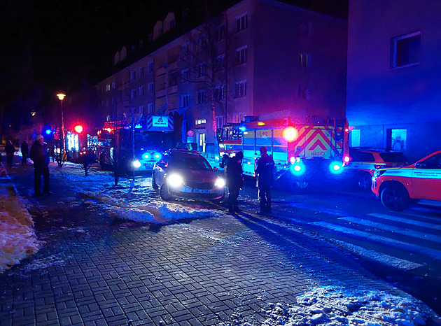 Od sedačky hořel v Zábřehu byt v paneláku, škoda po požáru je dva miliony