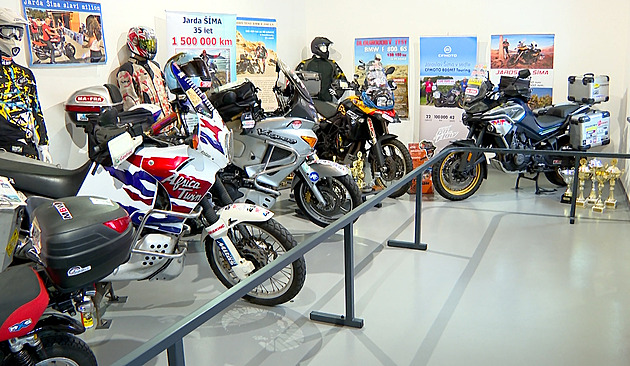 V krásném muzeu v Jizerkách je expozice nadšence, co strávil 40 let na motorce