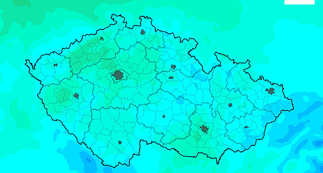 Chodníky mohou klouzat, v dalších dnech se čekají velké teplotní rozdíly