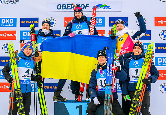 Fašisté! Umřete hlady. Rusové reagují na biatlonovou podporu Ukrajiny