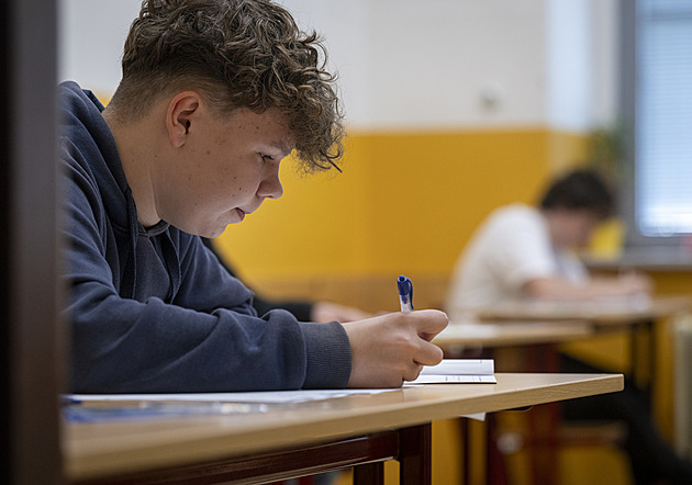 „Nemohl jsem najít vchod.“ Deváťáci si vyzkoušeli přijímačky nanečisto