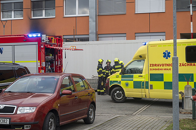 Za požár ve zlínské nemocnici mohla technická závada, škoda je 65 milionů