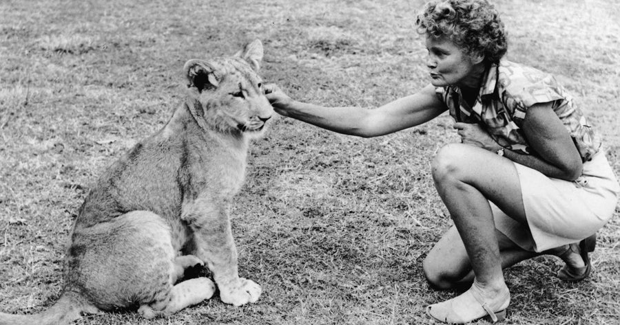 Joy Adamson. Máma lvice Elsy pocházela z Čech