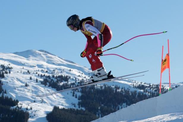 

Zlatá jízda Stephanie Venierové v super-G na MS v Saalbachu

