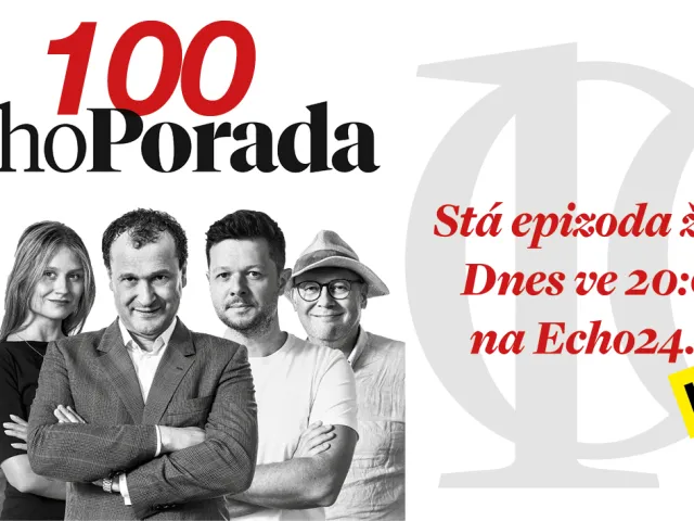 Echo Porada číslo 100 už dnes večer ve 20:00 živě. Můžete pokládat dotazy