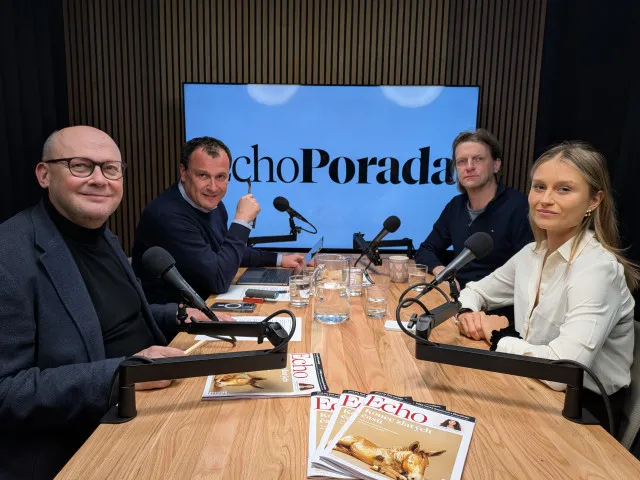 Jubilejní stý díl podcastu Echo Porada sledovalo živě přes 10 tisíc diváků