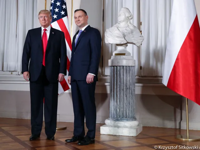 Polský prezident bude s Trumpem jednat o Ukrajině